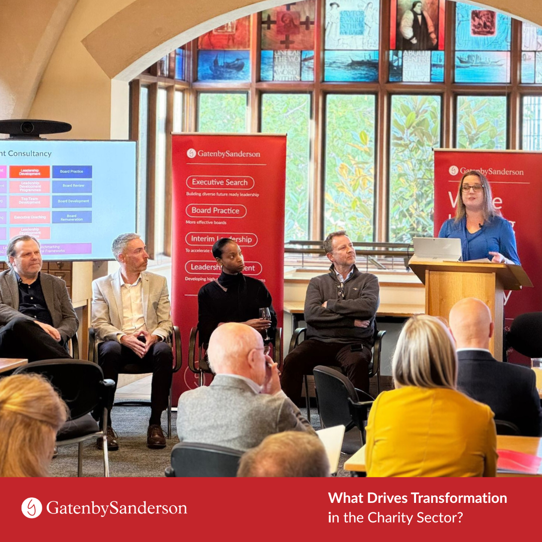 Gatenbysanderson Not for profit event 