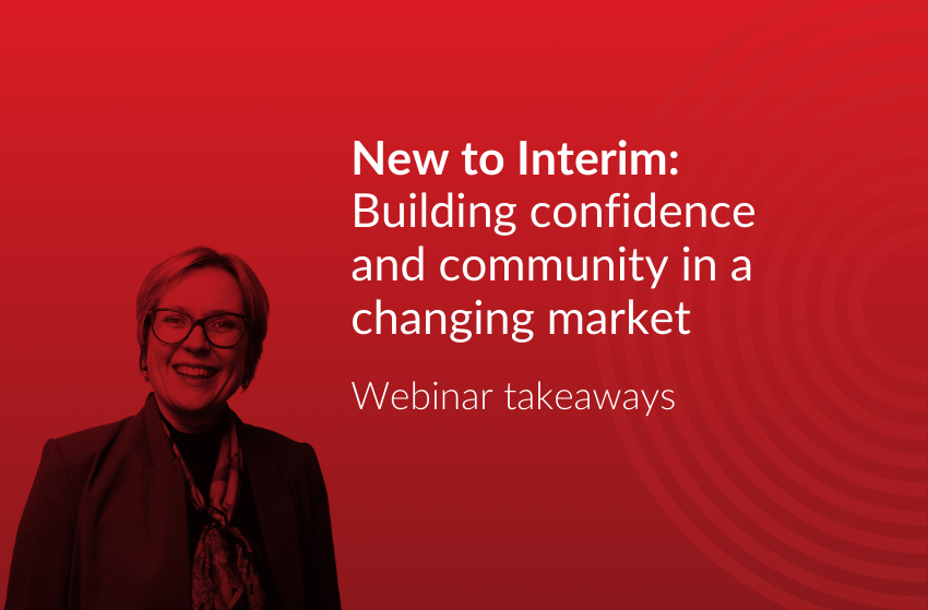 New to Interim: Building Confidence and Community in a Changing Market